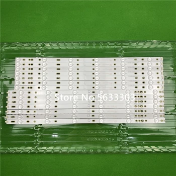 

LED backlight strip 12 lamp for Phillps AOC 55"TV 55PUF6701/T3 GJ-2K15-D2P5C-550-D712-AF62-V1 55PUF6461/T3 TPT5501J 55PUF6061/T3