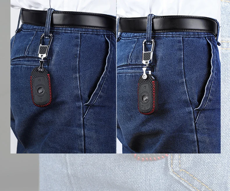 Luckeasy кожаный чехол для ключей Buick Envision чехол для дистанционного ключа key3
