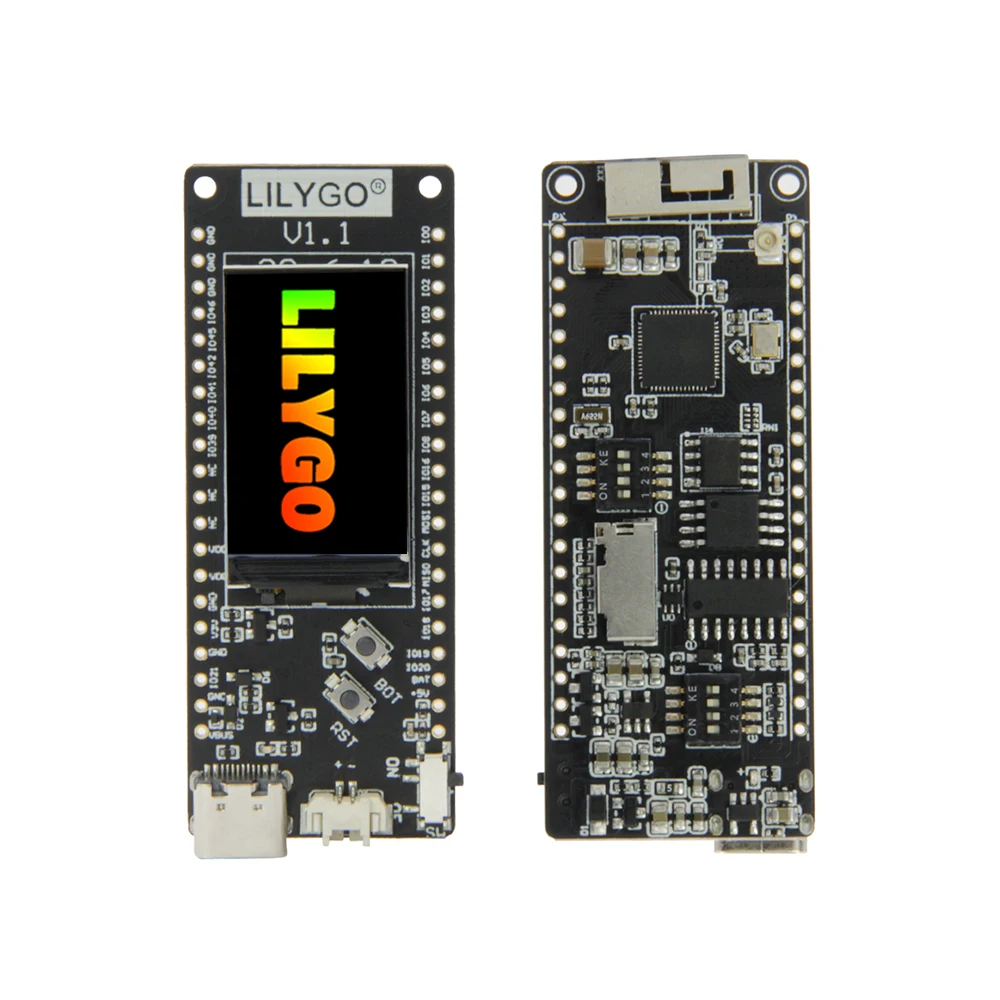 LILYGO® TTGO T8 ESP32-S2 V1.1 ST77789 1.14 Inch LCD Display WIFI Wireless Module Type-c Connector TF Card Slot Development Board