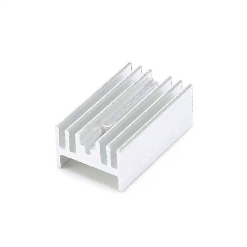 10 pcs 251510mm Silver Heatsink Cooling Fin Aluminum Heat Sink 25X15X10mm (3)