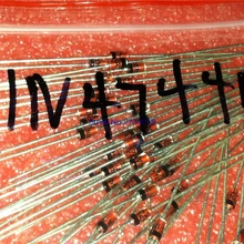 100 шт./лот 1W 15V 1N4744A 1N4744 DO-41 зенеровский диод