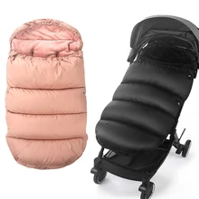 Зимние Детские спальные мешки, Детские спальные мешки-коконы, мягкий теплый конверт для новорожденных, переносная коляска, одеяло с муфтой для коляски