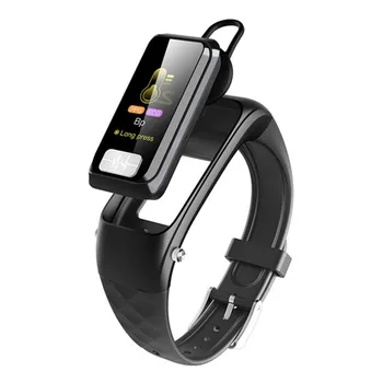 

H207 Smart Band Bluetooth Earphone Bracelet Heart Rate Monitor Blood Pressure Fitness Tracker Waterproof ECG PPG Men Women