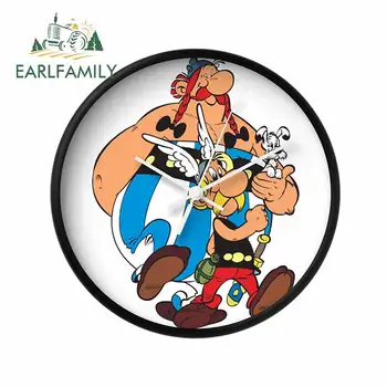 

EARLFAMILY 13cm x 12.9cm for Asterix Obelix Personality Car Stickers Vinyl Waterproof Car Accessories Personality Fine Decals