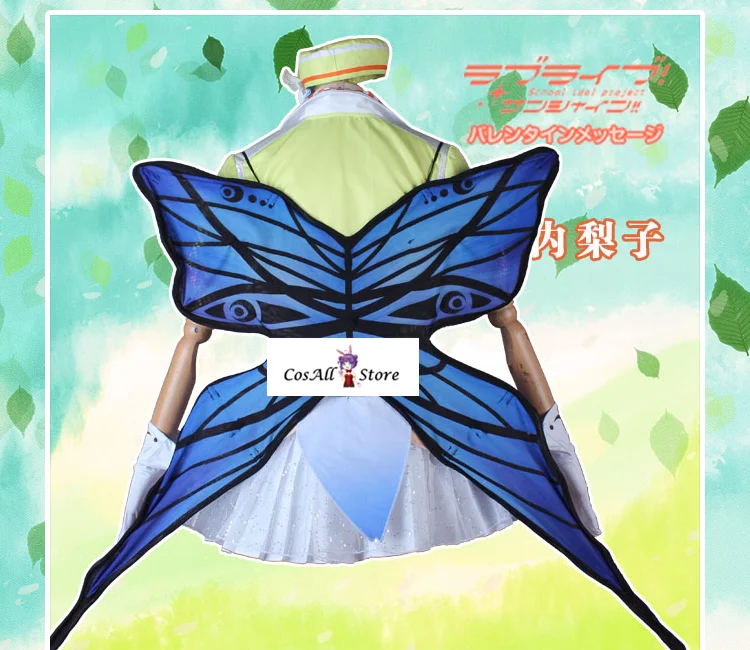 Lovelive! Aqours 4th Singler HORIZON Mari Kanan Chika Dia You Yoshiko Hanamaru Ruby карнавальный костюм с крыльями