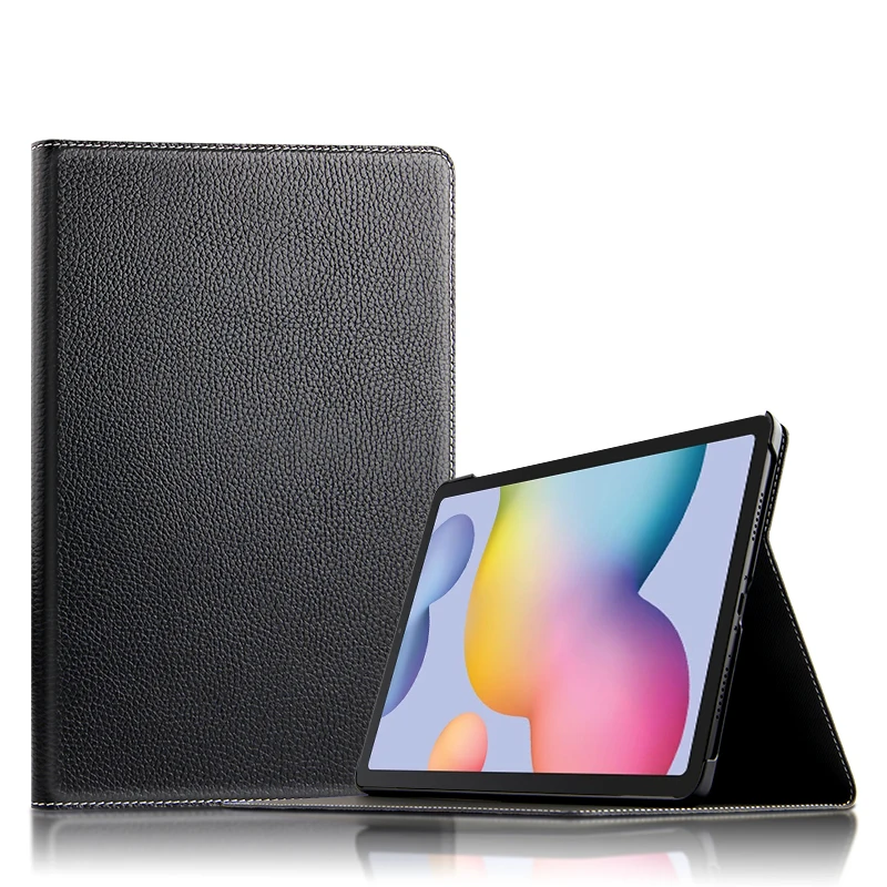 Чехол из воловьей кожи для Samsung Galaxy Tab S6 Lite 10 4 P610 T615 SM P615 N &quotпланшет защитный чехол