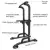 Регулируемая Высота Pull Up Dip Station Power Tower Pull Up Bar Multi Function Home Gym Strength Training Fitness Workout Station