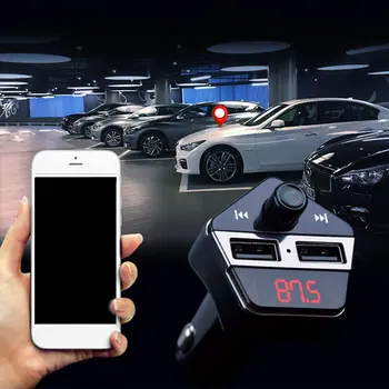 

Car Charger For Mobile Phone Tablet GPS Bluetooth Music Audio Receiver Fast Car-Charger Dual USB Car Phone Charger Adapter