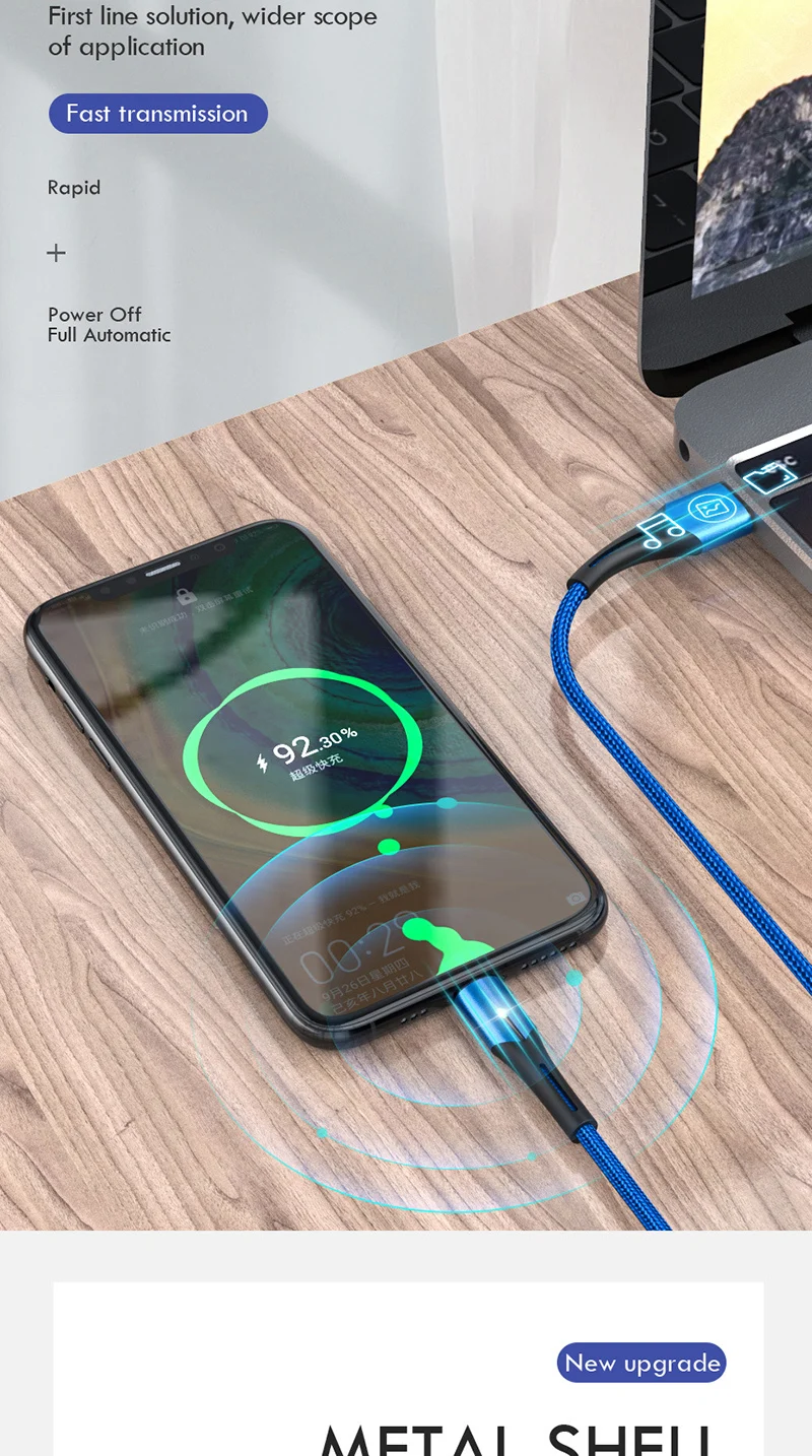Micro usb type-C кабель 3A Быстрая зарядка данных зарядное устройство USB кабель для samsung Xiaomi huawei LG type-C Microusb мобильного телефона