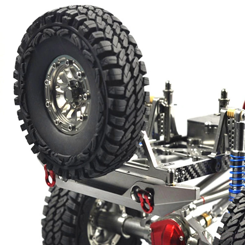 Задний бампер с чпу SCX10 запасной операторской скобой для Rock Crawler Rc Truck II Jeep
