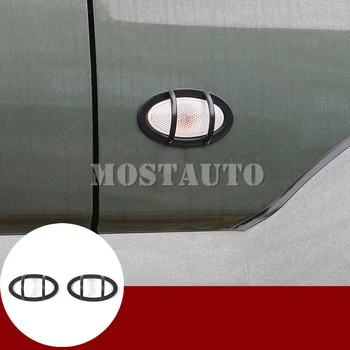 

Metal Fender Side Turn Signal Light Frame Cover For Suzuki Jimny 2007-2017 2pcs Black/Red
