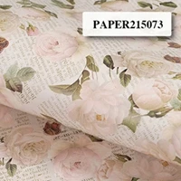 ENO поздравительная оберточная бумага s цветок розы декоративная оберточная бумага скрапбукинг фоновая бумага s