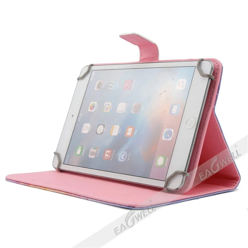 Universal Case For 9.7 10 10.1 inch Tablet PC Print Leather Wallet Flip Case Stand Cover for iPad Samsung HUAWEI Lenovo Case (13)