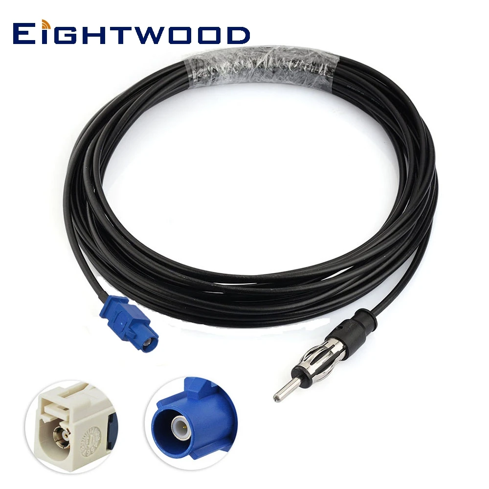Адаптер антенны Fakra C на DIN 41585 адаптер для Audi BMW Ford Vauxhall 9 8 Фута 3 м|fakra din|din adaptorfakra aerial