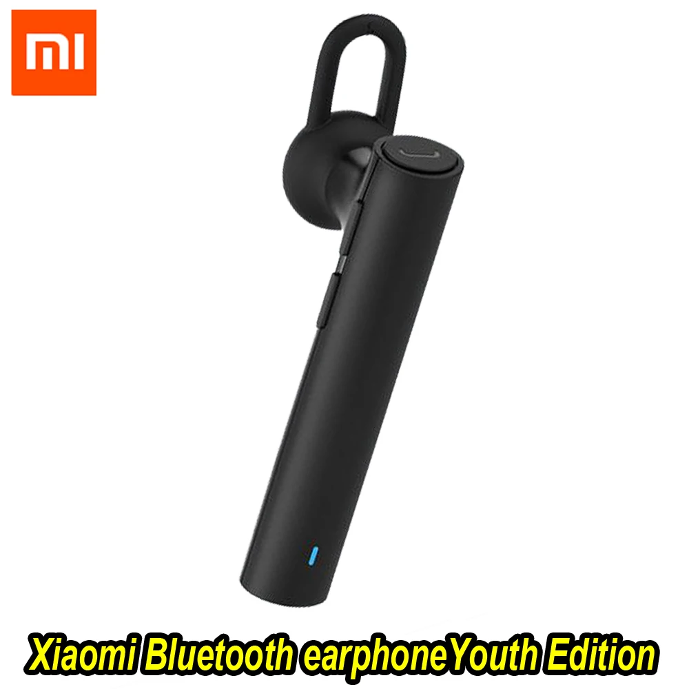 100% Xiao mi Bluetooth Youth Edition наушники гарнитура 4 1 Xiaomi LYEJ02LM со встроенным c Handfree |