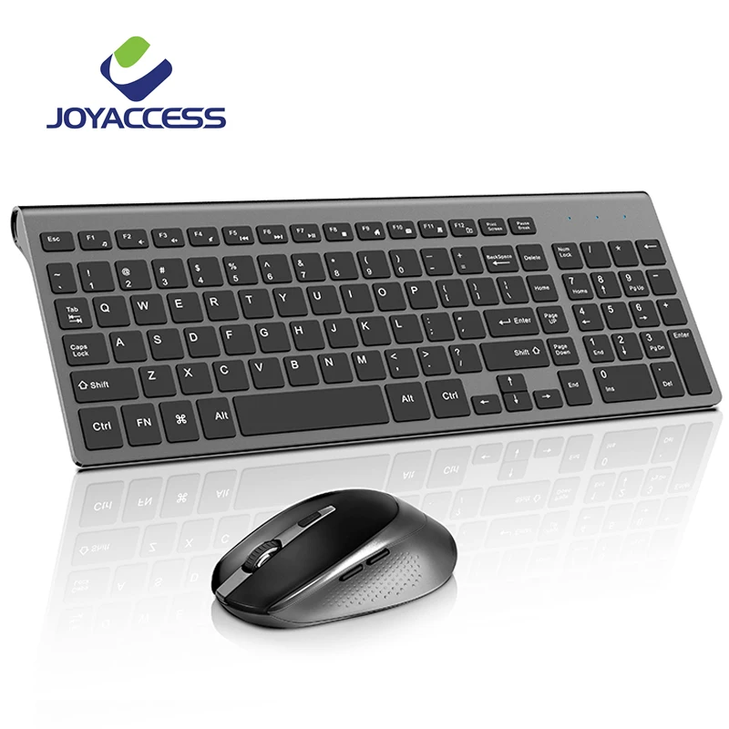 Клавиатура и мышь JOYACCESS беспроводные эргономичные 2 4 ГГц|Комплекты плюс