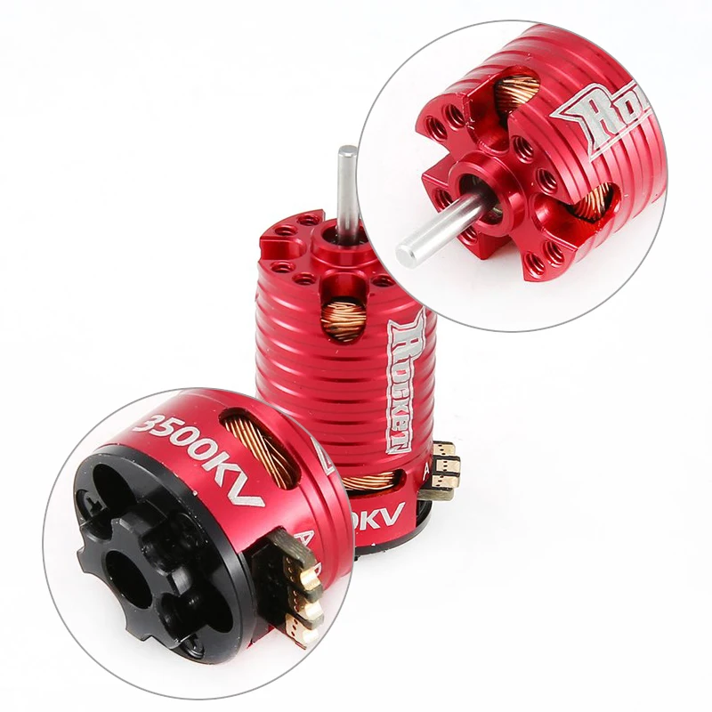 Surpass Hobby мини 1410 2500KV 3500KV 5500KV 7500KV 9500KV бесщеточный двигатель для дистанционным управлением Kyosho Mr03 Pro атомно-DRZ 1/24 1/28 1/32 RC автомобиль