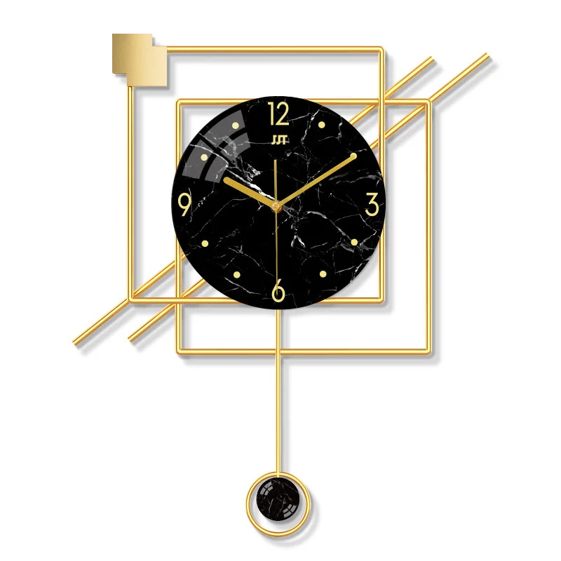 Nordic Design Metal Pointer Creative Geometric Clocks 5 Nordic Design Metal Pointer Creative Geometric Clocks 5