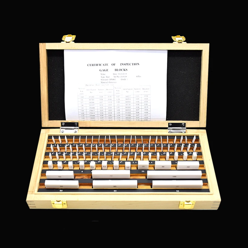 Zirconia Blocks20pcs Micrometer Calibra Ceramic Blocks20pcs