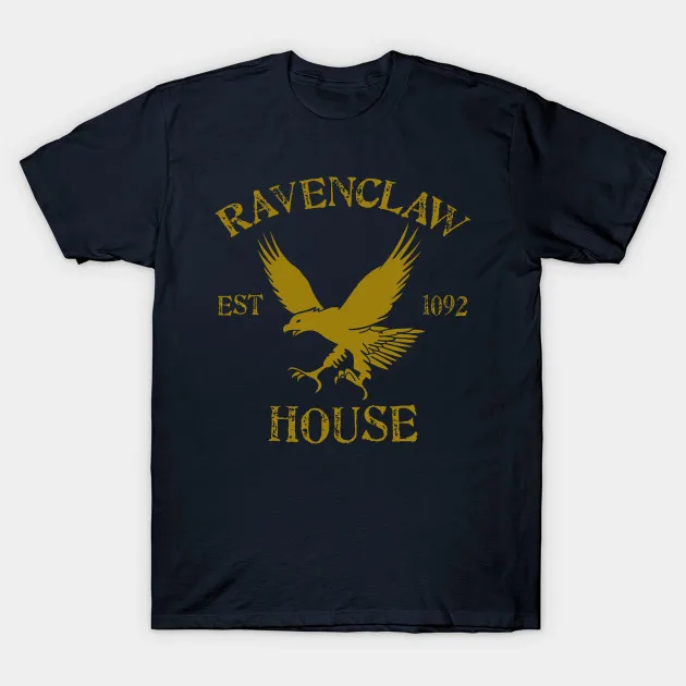 Мужская футболка House Ravenclaw для женщин и мужчин|Мужские футболки| |