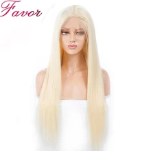 13x4 прямые 613 светлые волосы на фронте шнурка preprucked для женщин Remy бразильские волосы на фронте шнурка человеческие волосы парики с волосами младенца