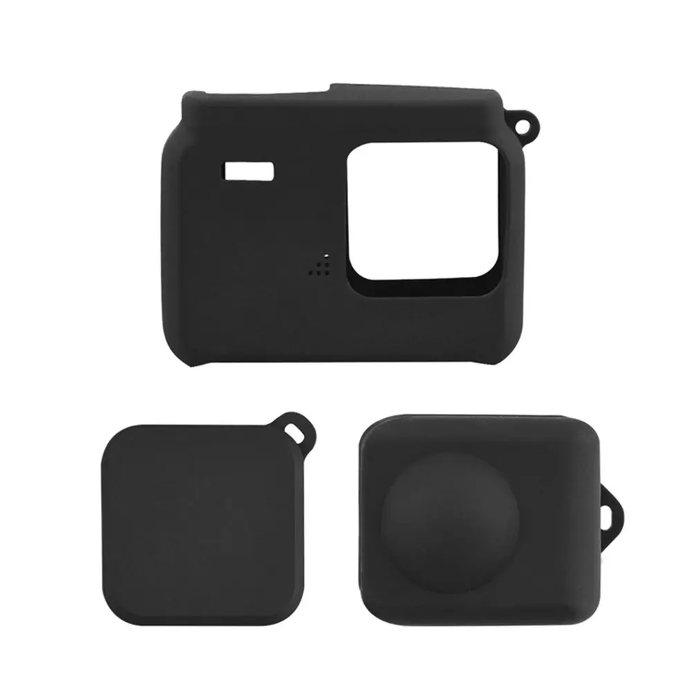 

4K Camera Frame Silicone Case Protective Silicone Case for Insta 360 One R Camera Protector Film Lens Cap Cover Camera Accessory