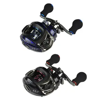 

Full Metal Wire Cup 12-axis Road Sub-water Droplet Wheel Fishing Line Reel Magnetic Brake Fishing Gear Left Right hand