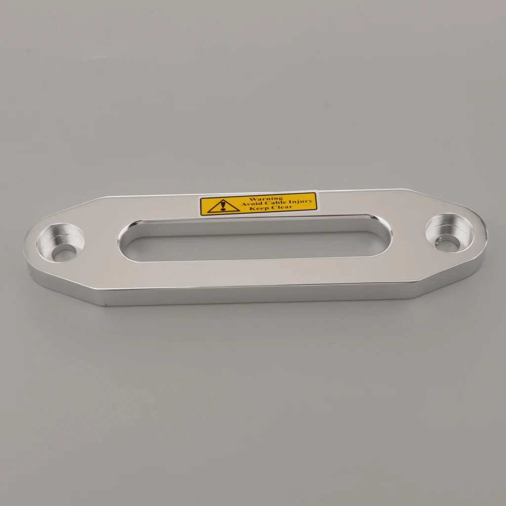 Winch Rope Cable Lead Guide Aluminum Roller Fairlead 6000 LBs