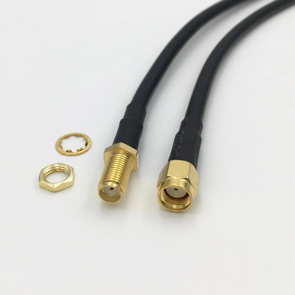 10 шт. 8 Типы штекеров SMA для RP мужской или женский Джек RG58 / LMR195 кабель коаксиальный