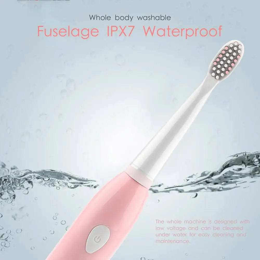 Powerful Electric Toothbrush Rechargeable 32000 Time / Min Ultrasonic Washable Electronic Whitening Waterproof Powerful Electric Toothbrush Rechargeable 32000 Time / Min Ultrasonic Washable Electronic Whitening Waterproof