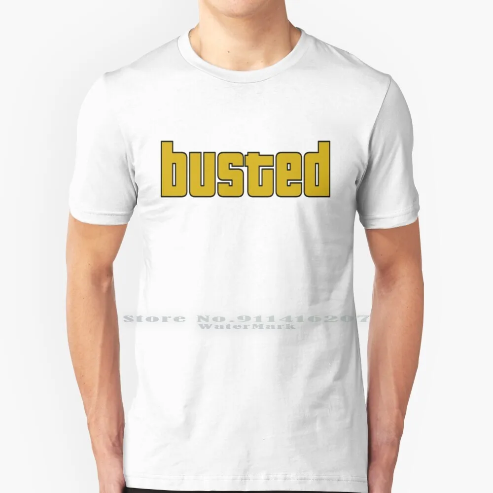 Maglietta Strappata 100% Puro Cotone San Andrea Grand Theft Auto Cj Vice City Gaming Andrea San Game San Andrea Old School