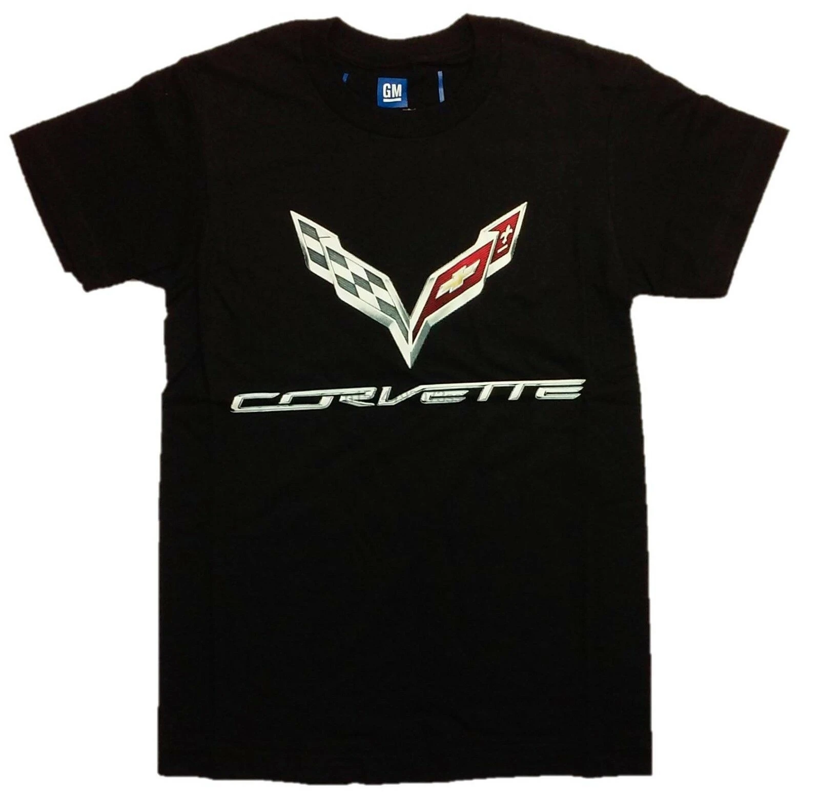 Мужская футболка с логотипом Corvette C7 от JH Design Group |