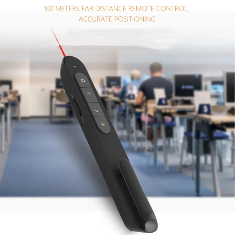 

Wireless Presenter Presentation Pointer Clicker Laser Remote Control Pen For PowerPoint