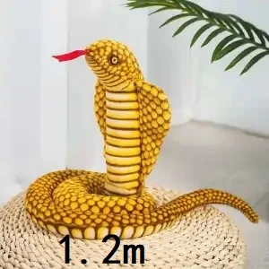 Dollhouse:simulation doll plush toys long snake huang xia, plate snake, snake hold pillow doll small snake cloth doll fake snake