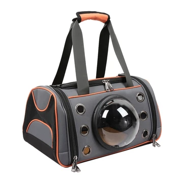 

Pet Dog Carrier Bag Space Capsule Shape Breathable Handbag Puppy Outdoor Travel Shoulder Bag Soft Kennel Large Small Dogs Cats L