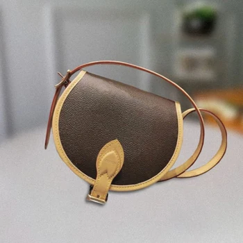 

Luxury women's bag 2020 new round cake bag small round bag Single Shoulder Messenger Bag Mini Small Bag Fashion big brand design