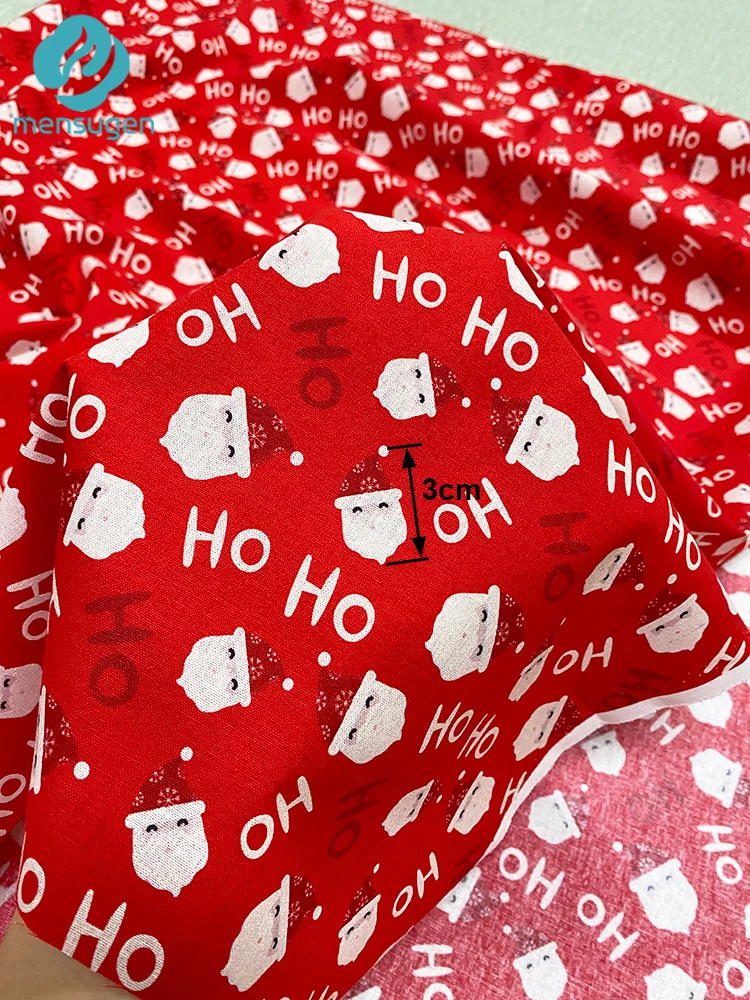 Albero di Natale 100% cotone Natale Stampa di design Borse Artigianato