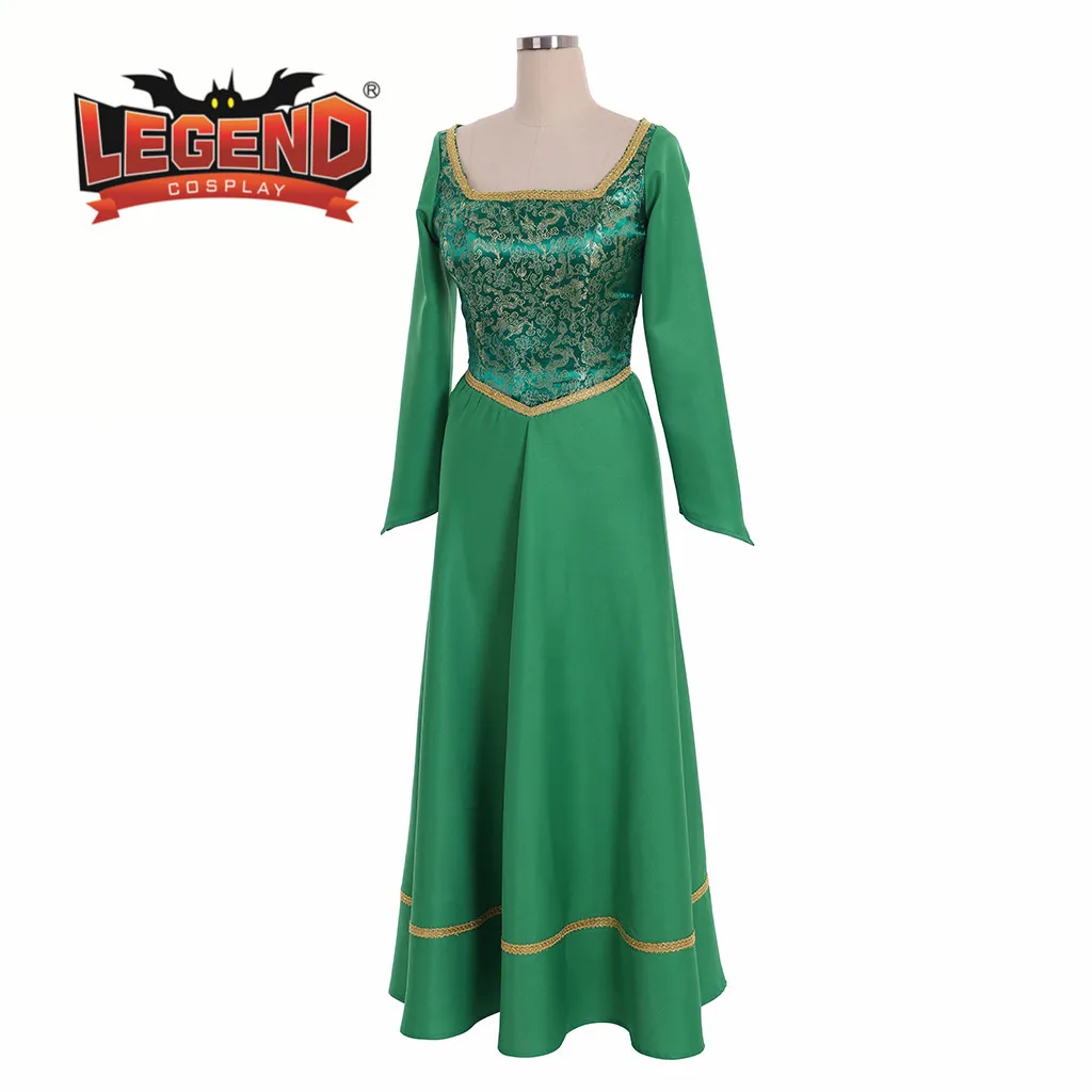プリンセスフィオナコスチュームシュレックコスプレドレスハロウィンファンシードレスカスタムメイド Movie Tv Costumes Aliexpress