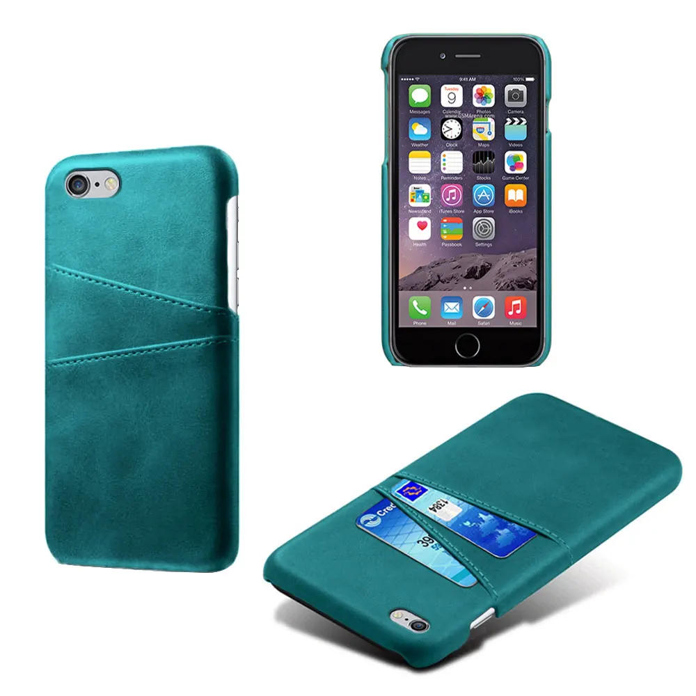 Suitable for iPhone 6 6s 6plus Mobile Shell Ultra-thin Wallet Card Cover Shockproof 7 8 plus 5 5s | Мобильные телефоны и
