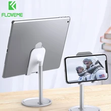 FLOVEME Universal Tablet teléfono soporte escritorio para iPhone escritorio tableta soporte para teléfono móvil soporte de mesa
