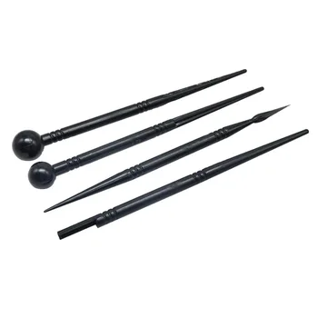 

DIY Bakery 4 jian tao Carving Group Fondant Flower Sugar Paint Modeling Tool Polymer Clay Clay Plastic Pen