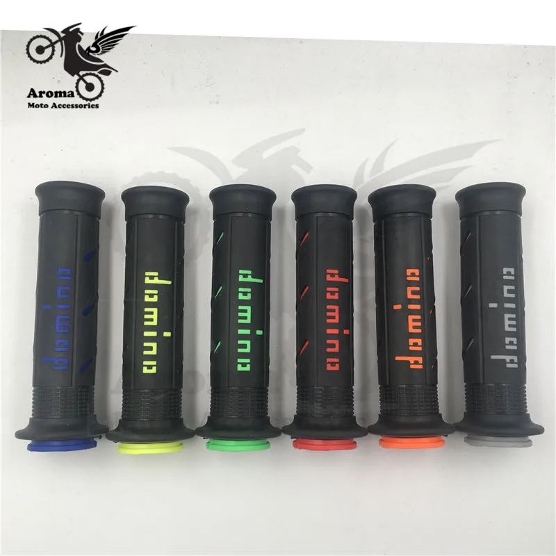 soft rubber universal motorbike handle grips scooter handle bar racing parts motocross grip for domino husqvarna KTM dirt pit bike handlebar 22MM 24MM universal handle bar racing moto grips motorcycle accessories