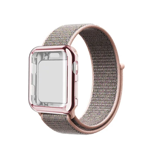 33 Спортивный бесшовный и чехол для apple watch 5/4/3/2/1 apple watch, ремешок 42 мм, 38 мм, 40 мм 44 наручных часов iWatch, не оставляющее отпечатков пальцев и браслет - Цвет ремешка: 33