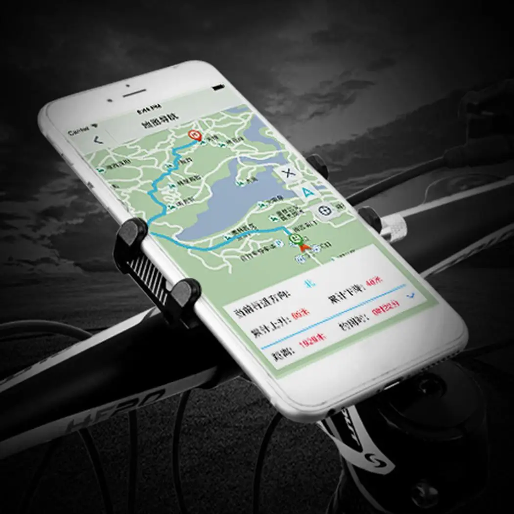 Мотоцикл Велосипед Руль держатель подставка для мобильного телефона Поддержка Спорт на открытом воздухе общий кронштейн для iPhone Xiaomi Mi samsung