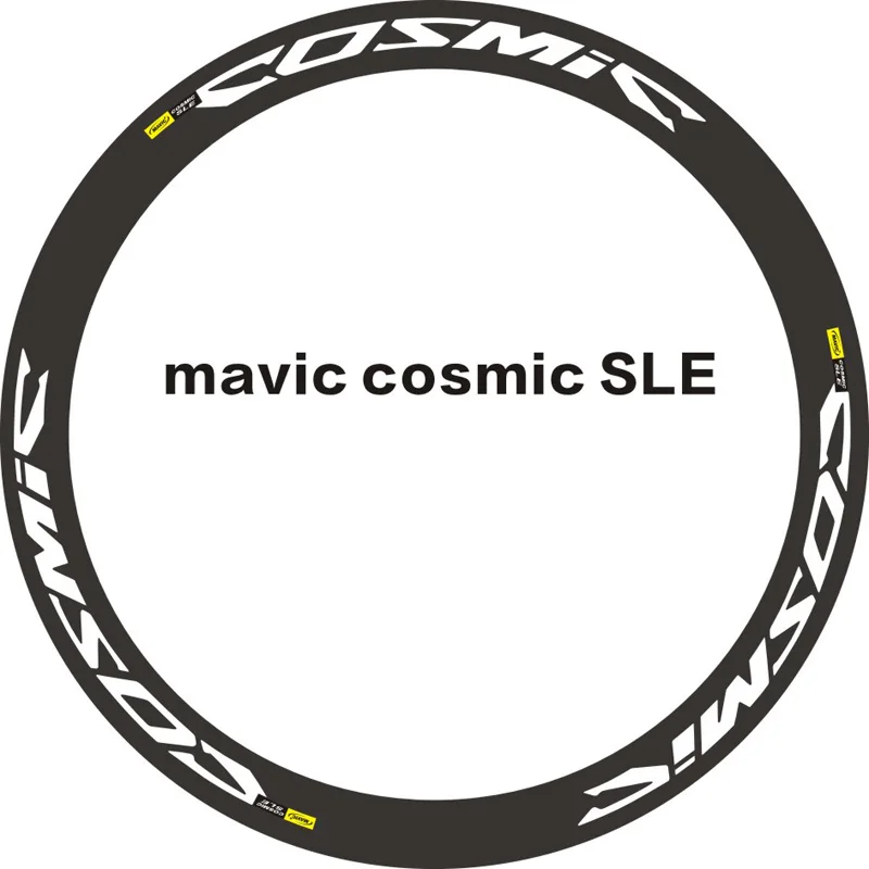 Details about   COSMIC ULTIMATE REFLECTIVE WHITE REPLACEMENT RIM DECAL SET FOR 2 RIMS 