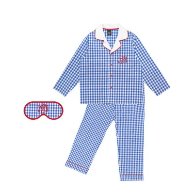 adonna nightgowns	 Kids Letters Embroidered Pajama Sets With Blindfold.Vintage Toddler Kid Sleepwear Pyjamas Set For Girls Boys.Children’s Clothing ladies pajama sets	 Sleepwear & Robes