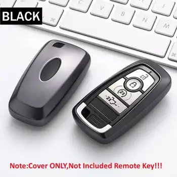 

Car TPU Remote Smart Key Fob Cover for Ford Fusion Mustang Edge Ecosport Explorer F150 F250 2017 2018 2019 Car Key Shell 6 Color