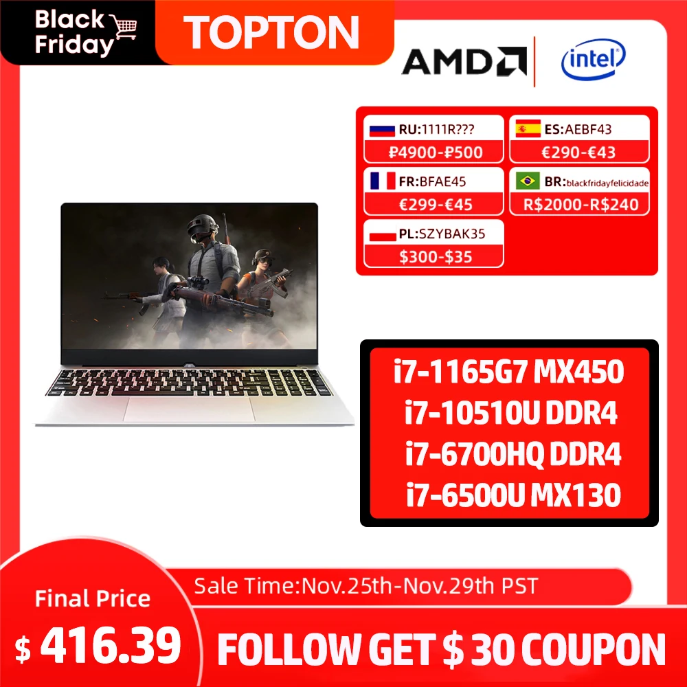 Тонкий светильник ноутбук 11-го поколения процессор Intel Core i7-1165G7 i5 1135G7 дисплей 15 6