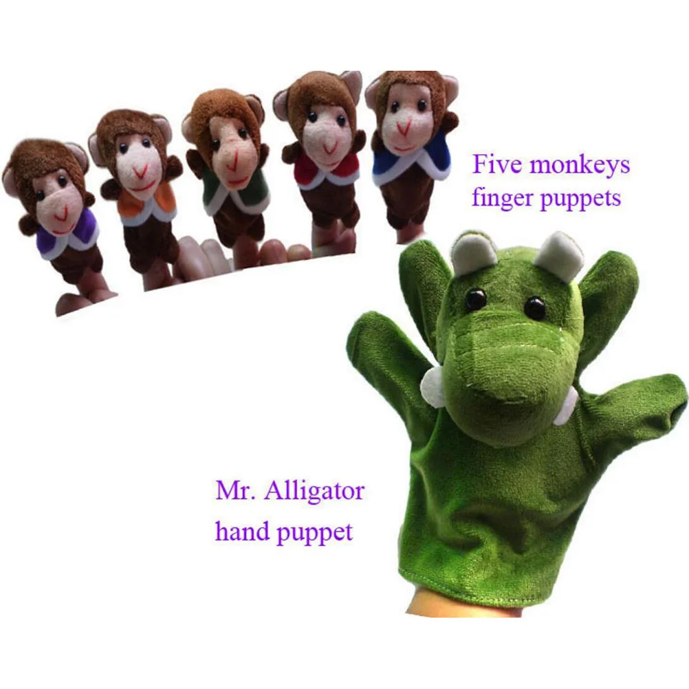 monkey finger puppets