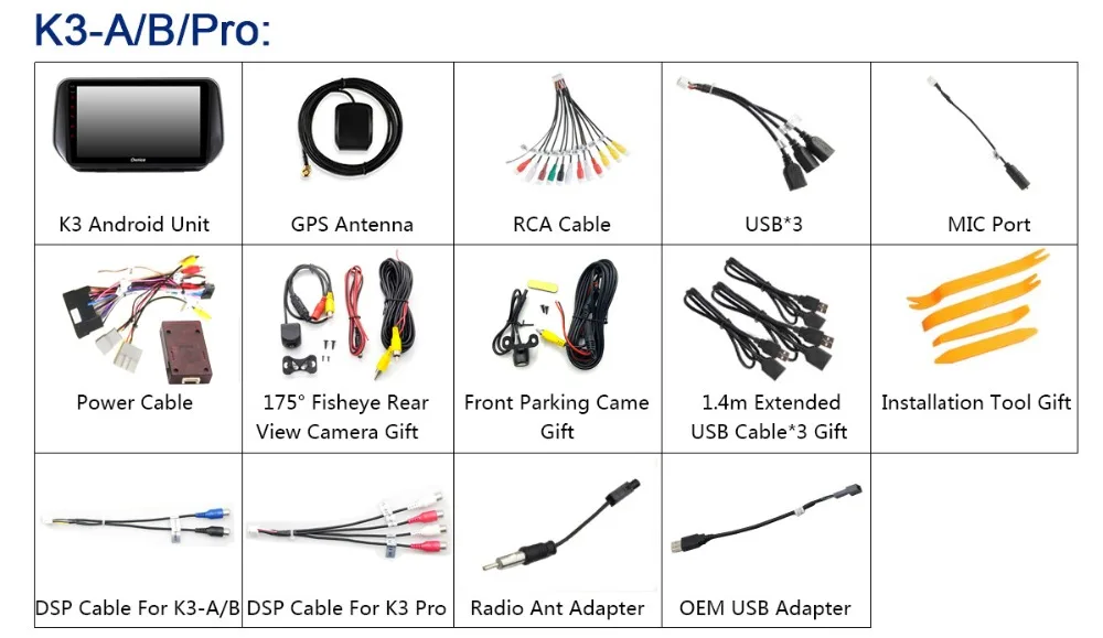 Top 1din 360°Panoramic Android 9.0 4G+64G Car Multimedia Player CarPlay Android DSP GPS Radio for Hyundai IX45 Santa FE XL 2018 2019 28